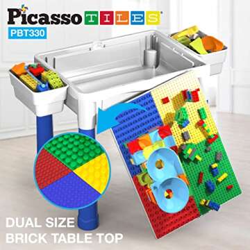 Versatile Kids Activity Center Play Table and Study Desk