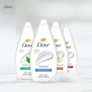 Dove Body Wash Variety 6-Pack for All Skin Types