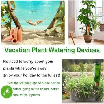 Automatic Plant Watering Stakes - Eco-Friendly Terracotta Spikes
