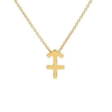 Wishoney Sagittarius Necklace For Women Jewelry Astrology Horoscope Zodiac Necklace Birthday Gifts M...