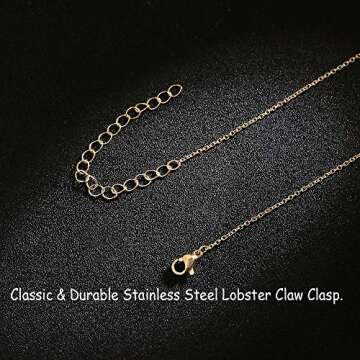 Wishoney Sagittarius Necklace For Women Jewelry Astrology Horoscope Zodiac Necklace Birthday Gifts Message Card