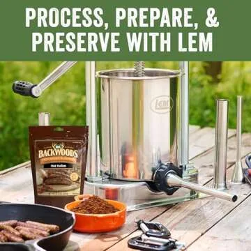 LEM Products Backwoods Hot Italian Fresh Sausage Seasoning, Ideal for Wild Game and Domestic Meat, Seasons Up to 25 Pounds of Meat, 8.3 Ounce Packet