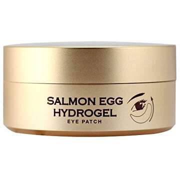 BOTANIC FARM Salmon Egg Hydrogel Eye Patch, 30 Count