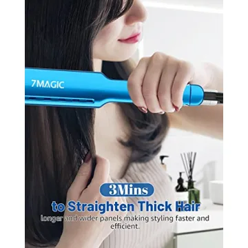 Nano Titanium Flat Iron - 5 Temperature Settings