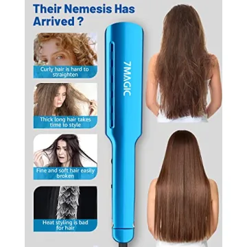 Nano Titanium Flat Iron - 5 Temperature Settings