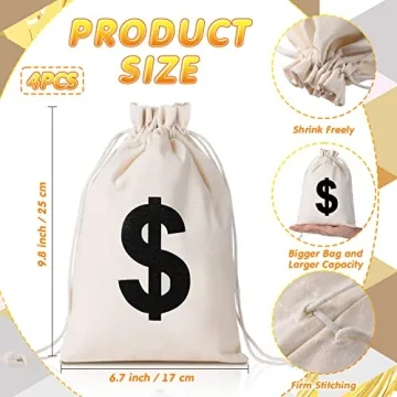 HyDren Gold Bar Fake Props for Parties and Decor