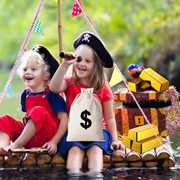 HyDren Gold Bar Fake Props for Parties and Decor