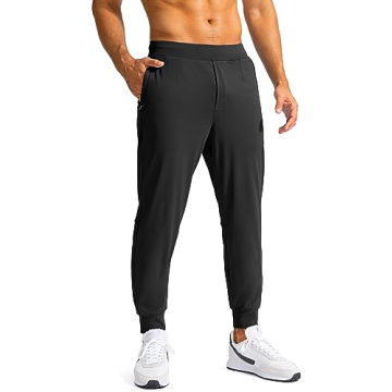 G Gradual Men's Golf Joggers with Zipper Pockets