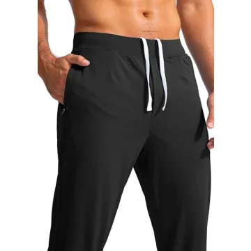 G Gradual Men's Golf Joggers with Zipper Pockets