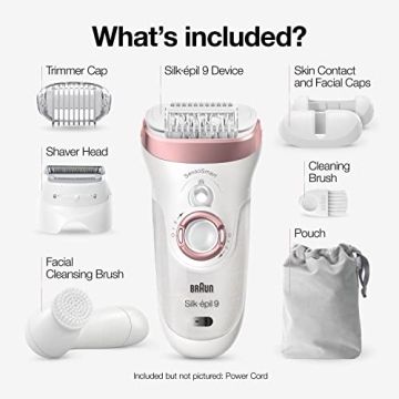 Braun Epilator Silk-épil 9 9-880 Effortless Hair Removal