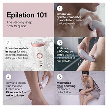 Braun Epilator Silk-épil 9 9-880 Effortless Hair Removal