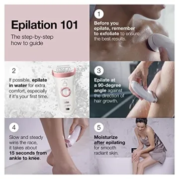 Braun Epilator Silk-épil 9 9-880 Effortless Hair Removal