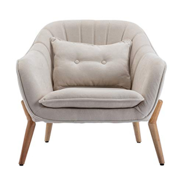 Janoray Comfy Mid Century Modern Accent Chair