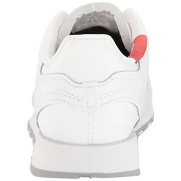 Reebok Women's Classic Leather Sneaker, White/Pure Grey/Rhodonite, 7