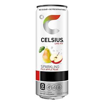 Sparkling Fuji Apple Pear Fitness Drink with Zero Sugar