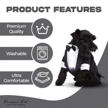 Stylish Tartan Tuxedo Dog Shirt for All Occasions