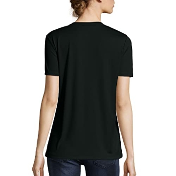 Hanes Women's Sport Cool Dri V-Neck T-Shirt Performance Tee