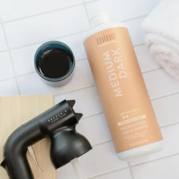 MineTan Medium Dark Spray Tan Solution for Glowing Skin