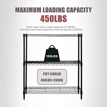 NChanmar 5-Tier Wire Shelving Unit Storage Shelves with Wheels Metal Shelves 60"x30"x14 Heavy Duty Metal Storage Rack NSF Height Adjustable for Home Kitchen Bathroom Garage Pantry Organization…