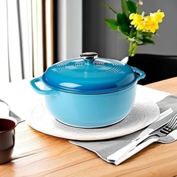 Lodge Enameled Cast Iron Dutch Oven for Every Cuisine
