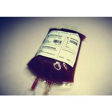 Amazlab Halloween Party Cups - Blood Bag Drink Containers for Spooky Themes