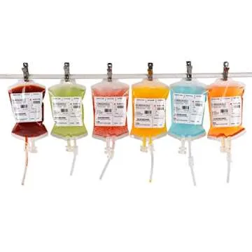 Amazlab Halloween Party Blood Bag Drink Containers Set