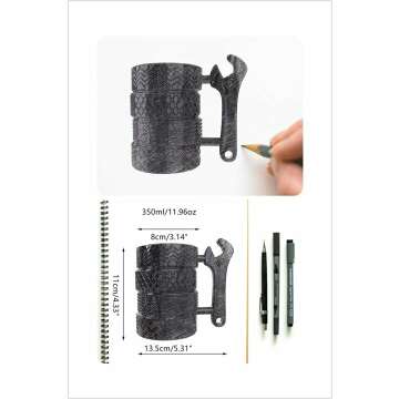 MISHOWNET Car Lover's Coffee Tea Mug - Perfect Gift for Mechanic Enthusiasts