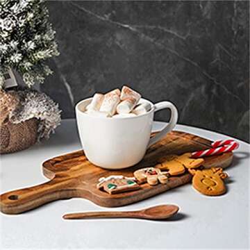 Sweese Soup Mugs - Coffee Mugs 17 Ounce Porcelain Jumbo Mugs for Coffee, Tea, Soup, Ice Cream, Cerea...