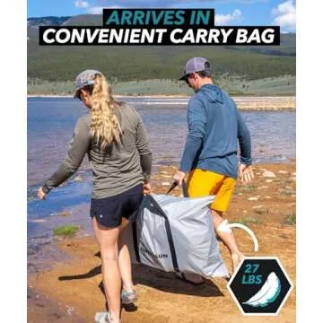 Driftsun Voyager 11ft Tandem Inflatable Kayak with Paddles