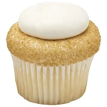 DecoPac Sanding Sugar | Sparkling Gold Edible Sugar Sprinkles | 33oz | Edible Sanding Sugar in Handheld Container | Made In USA | Sugar Sprinkle Mix For Cakes, Cupcakes, Cookies, Extra Large Pack | 33 Ounce - Sparkling Gold