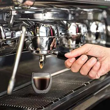 Futu Double Wall Espresso Cups Set for Coffee Lovers