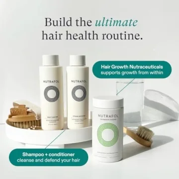 Nutrafol Women's Vegan Hair Growth Supplements for Thicker Hair