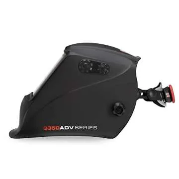 Lincoln Electric K3034-5 VIKING 3350 ADV Auto Darkening Welding Helmet with 4C Lens Technology, Black