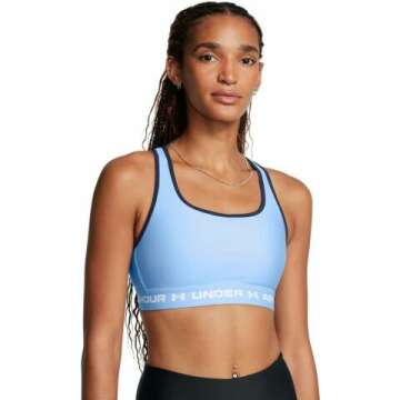 Under Armour Women’s Crossback Sports Bra - Mid Impact