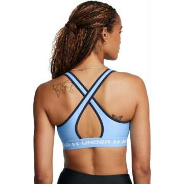 Under Armour Women’s Crossback Sports Bra - Mid Impact