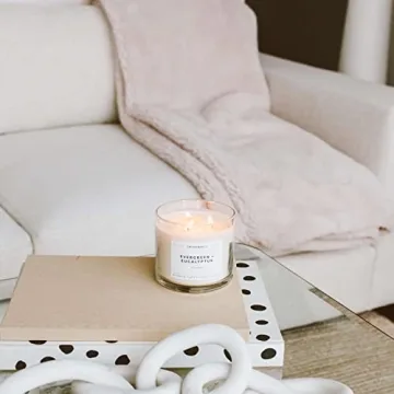 Calyan Wax Soy Candle - Evergreen Eucalyptus 3 Wick