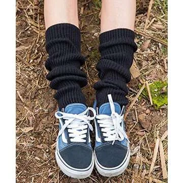 Winter Essential Long Leg Warmers for Dance & Yoga