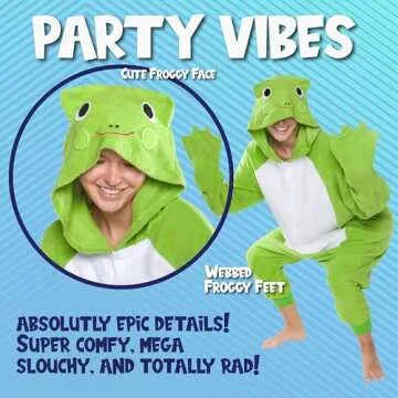 Funziez! Adult Onesie - Animal and Sea Creature Plush Cosplay Suit