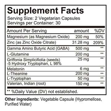 Instant Sleep Natural Aid Maximum Strength Restful Support