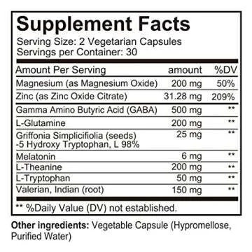 Instant Sleep Natural Aid Maximum Strength Restful Support