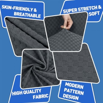 MAXIJIN Slipcover - Stretchy Pet Friendly Couch Cover