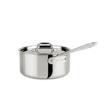 All-Clad D3 3-Ply Stainless Steel Sauce Pan 3 Quart
