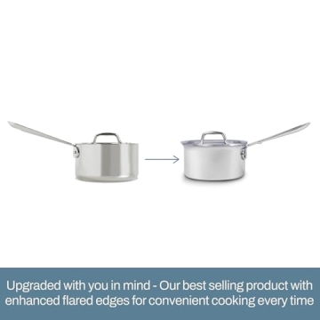 All-Clad D3 3-Ply Stainless Steel Sauce Pan 3 Quart
