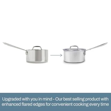 All-Clad D3 3-Ply Stainless Steel Sauce Pan 3 Quart