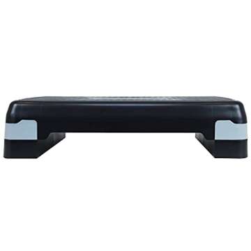 Fitvids Adjustable Workout Aerobic Stepper Step Platform Trainer, 27-Inch, Multiple Colors