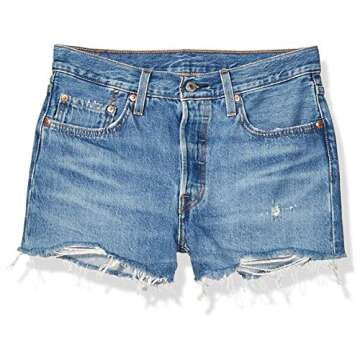 Levi's Women's 501 Original Shorts Shorts, -Sansome Breeze, 30 (US 10)