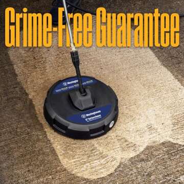 Westinghouse Outdoor Power Equipment PWSC12 12" Pressure Washer Surface Cleaner Attachment - 2500 Max PSI, 1/4” Connector