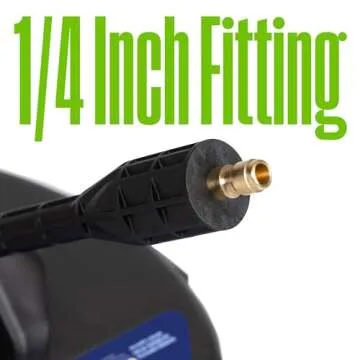Westinghouse Outdoor Power Equipment PWSC12 12" Pressure Washer Surface Cleaner Attachment - 2500 Max PSI, 1/4” Connector