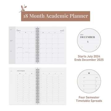 Riley's 2024-2025 Academic Planner - Weekly & Monthly