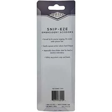 Havel's Snip-Eze: Precision Embroidery Snips for Everyone